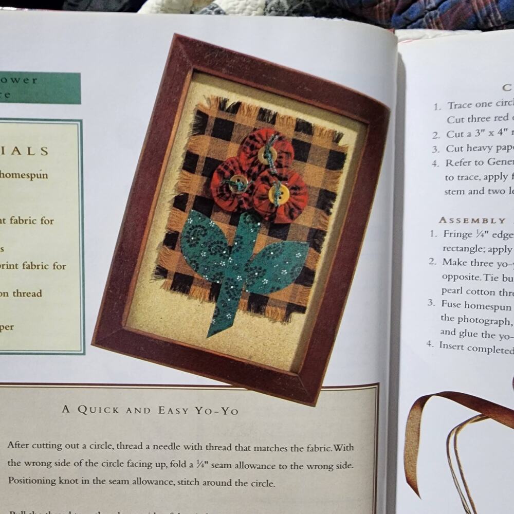 Primitive Applique Pattern Primitive Quilt Pattern Book Rustic Quilt Pattern - Picture 7 of 15